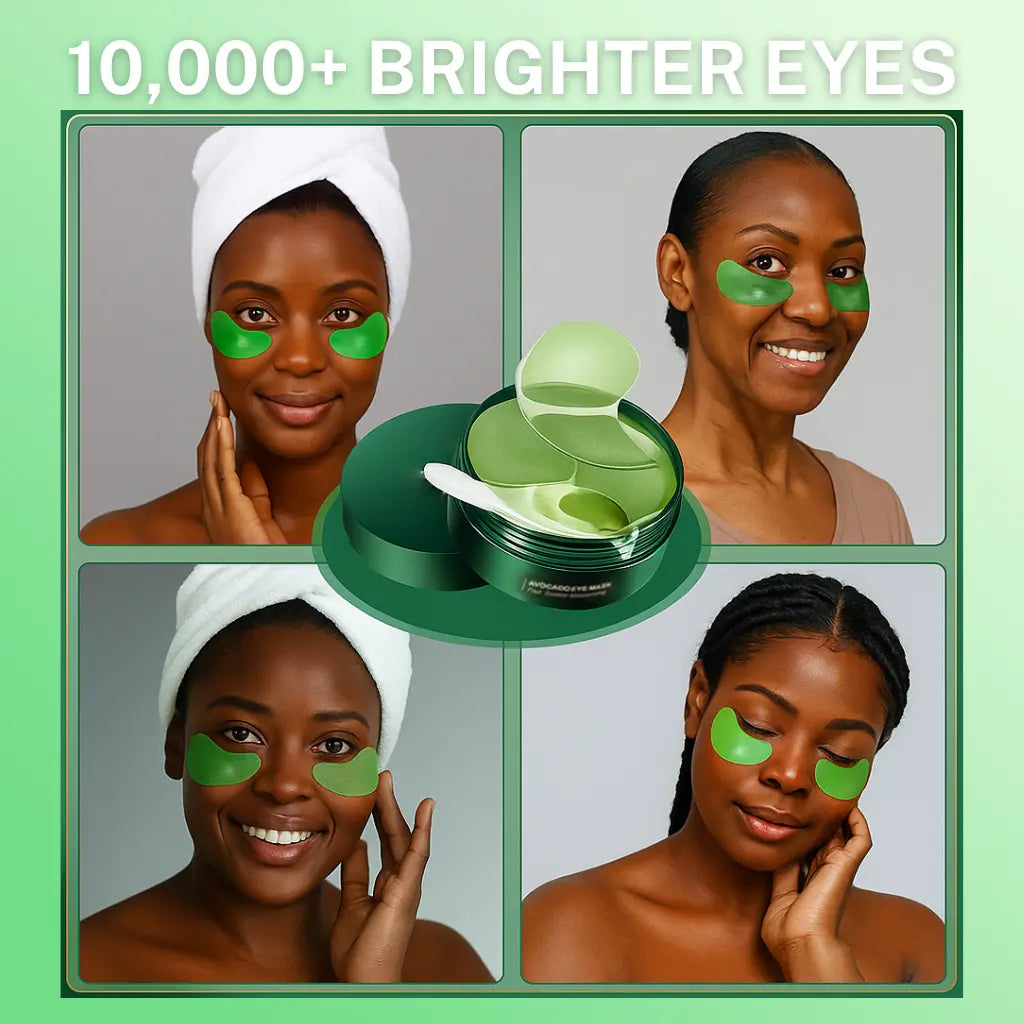 AvocaGlow Eye Revival Masks