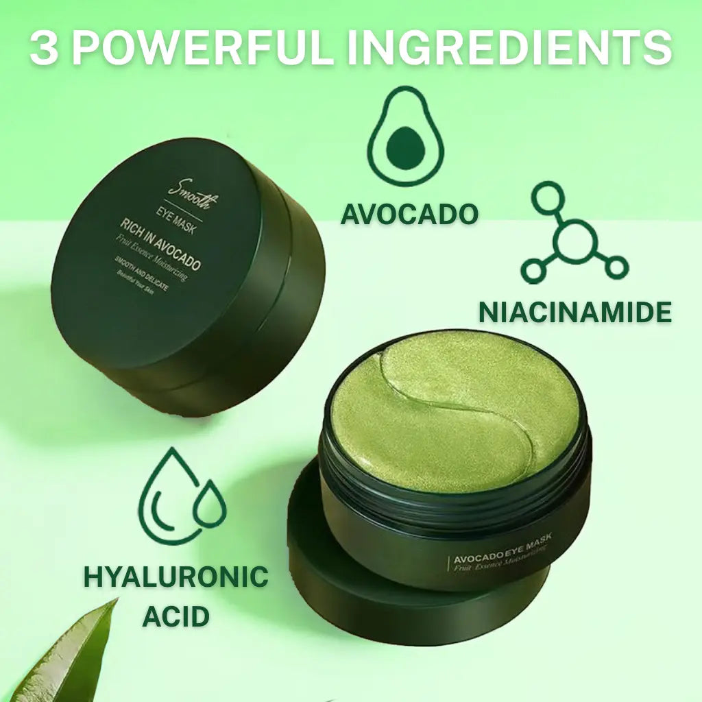AvocaGlow Eye Revival Masks