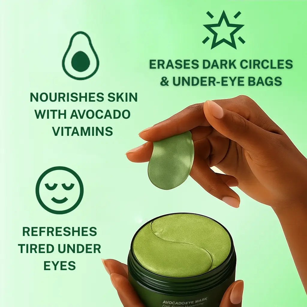 AvocaGlow Eye Revival Masks